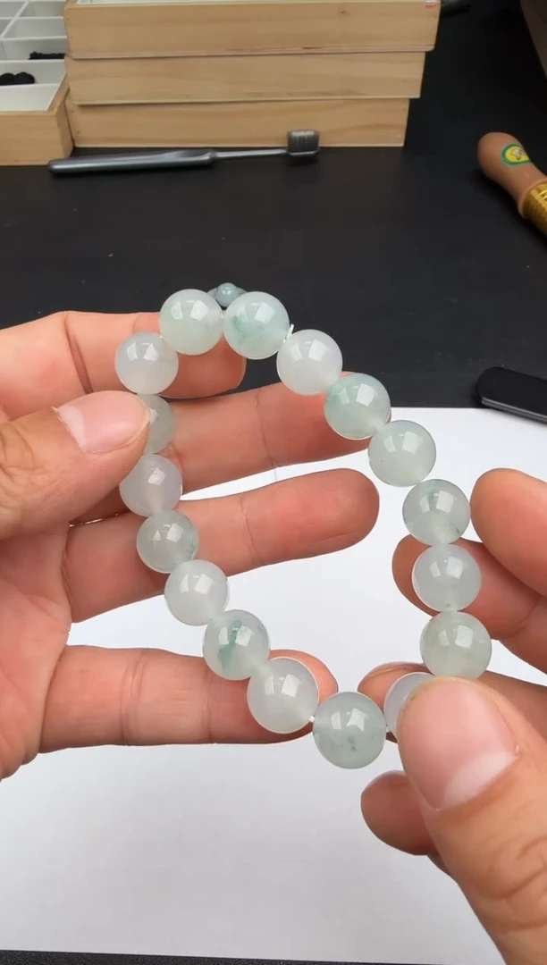 未镶嵌手串翡翠翡翠饰品-285