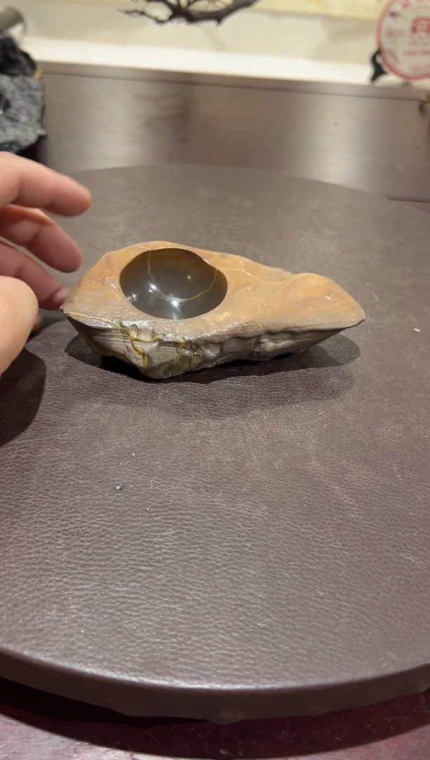 博**龙意境典雅砚台烟缸摆件