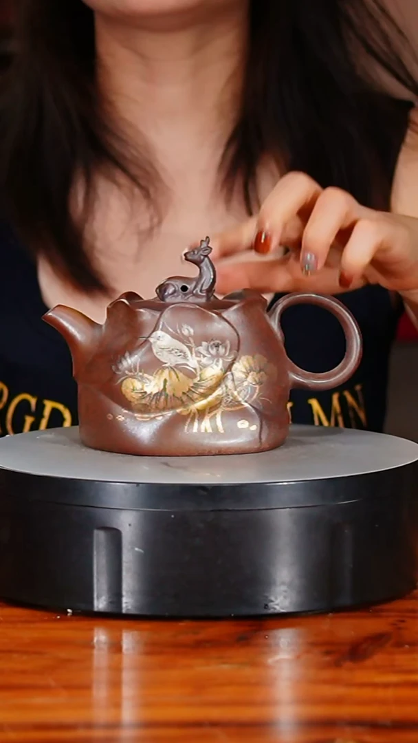 宜兴原矿紫砂壶茶壶400C