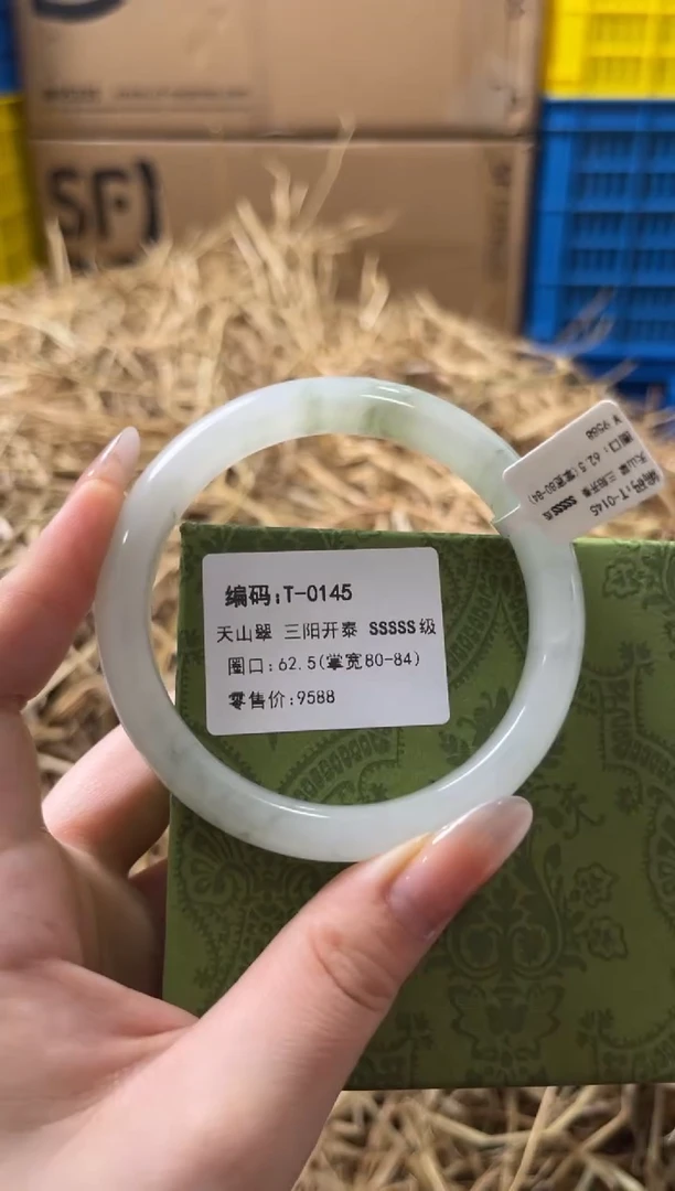 未镶嵌手镯石英质玉T-0145