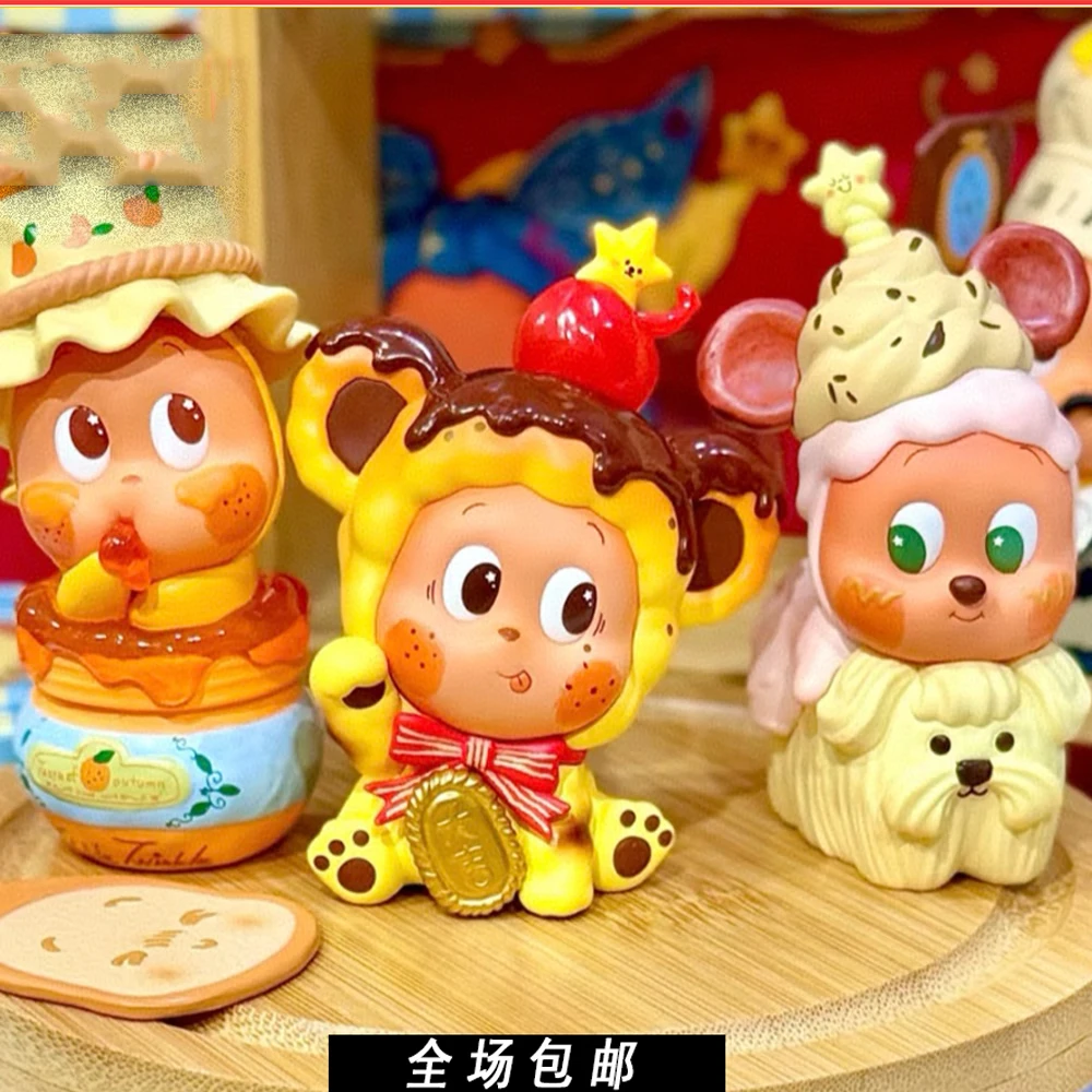 星星人美味时刻系列盲盒手办玩偶公仔玩具潮玩摆件情侣朋友礼物