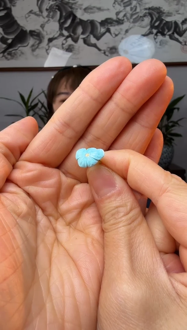 【闪购商品】绿松石卡子未镶嵌时尚百搭A2023