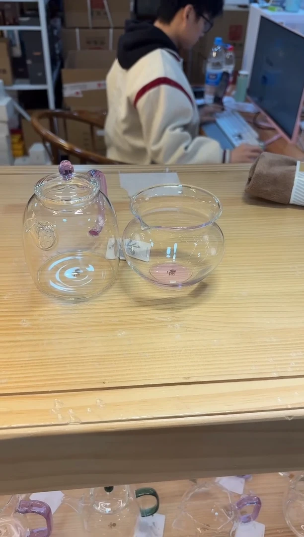 【闪购商品】禾器-天逸茶海-浅紫色+禾器宴辰浅紫