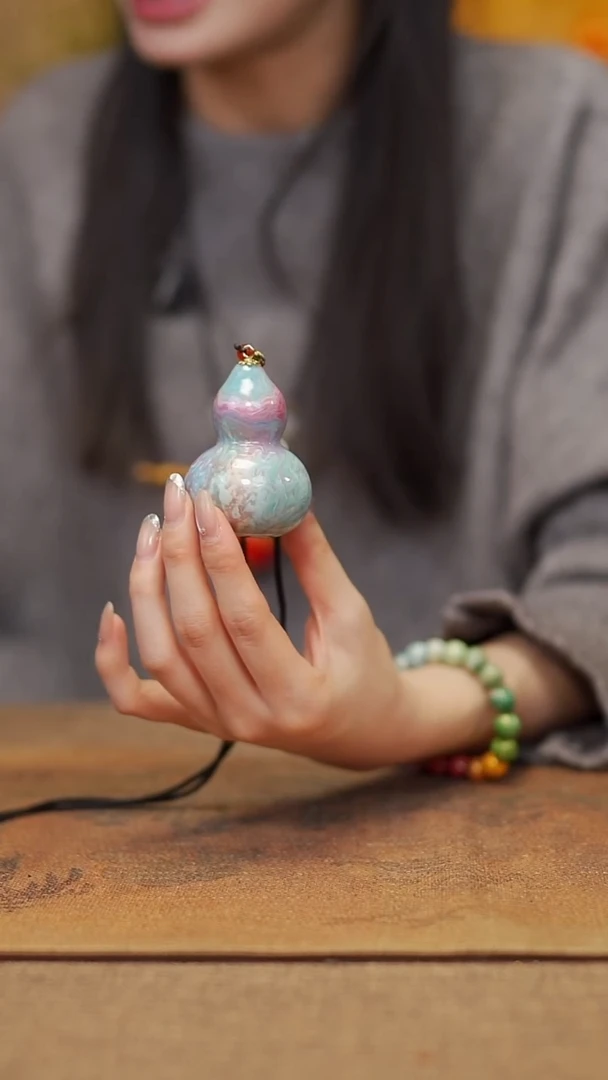 【闪购商品】446宴禾堂大漆脖挂葫芦68