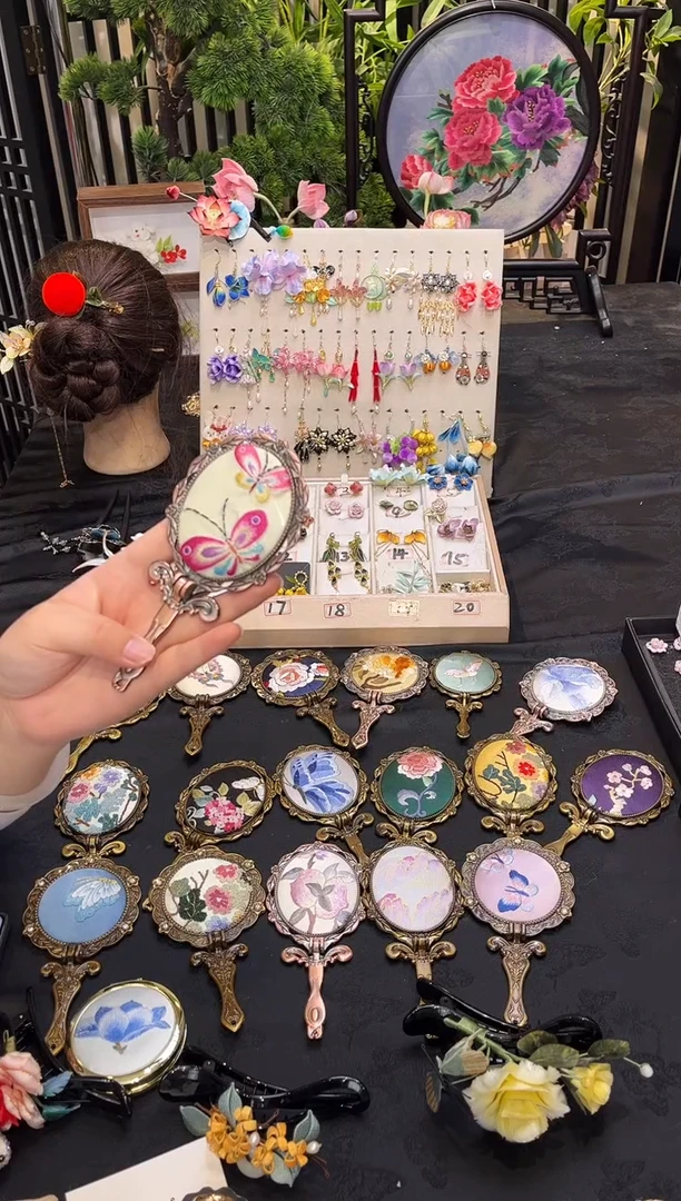 织绣熙*非遗手工苏绣饰品