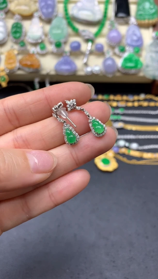 【闪购商品】翡翠颈饰18K金镶嵌103-中国好珍宝