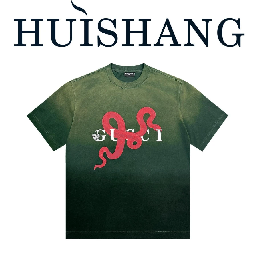 【绘尚D5黛仪6083】夏季短袖T恤休闲百搭男女同款圆领S256083