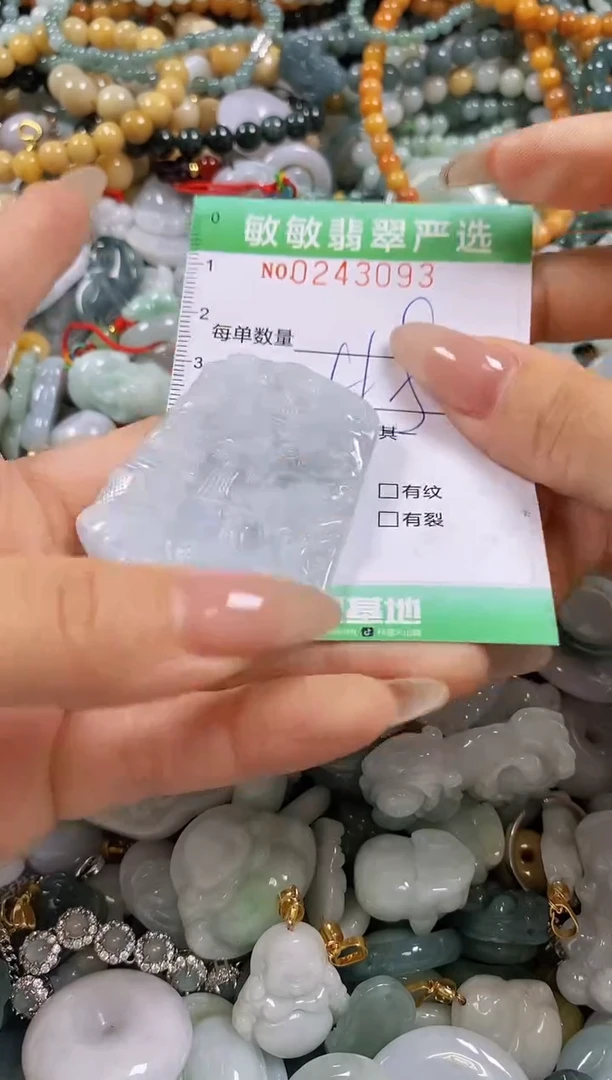 翡翠未镶嵌颈饰闪购0243093多样性发其一