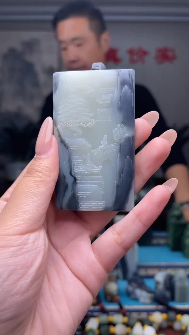 未镶嵌和田玉挂件1