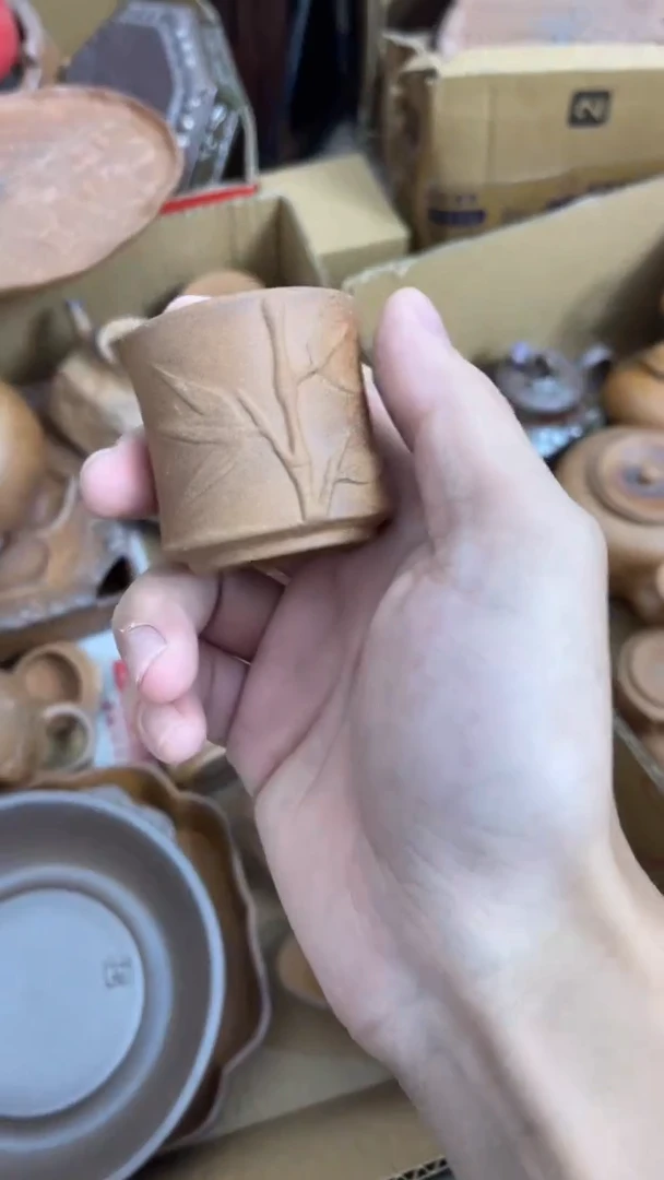 岩泥茶器-000000000竹节