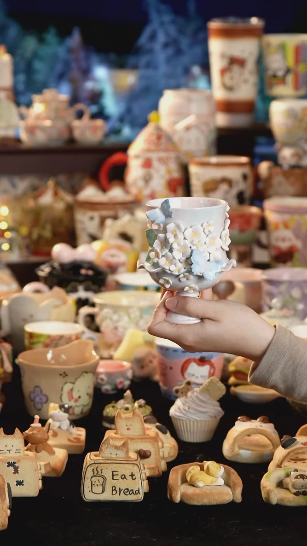 其他陶景德镇釉下彩手绘设计师款陶瓷