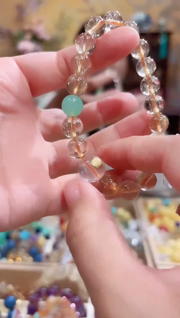 未镶嵌手串水晶设计款珠串9+