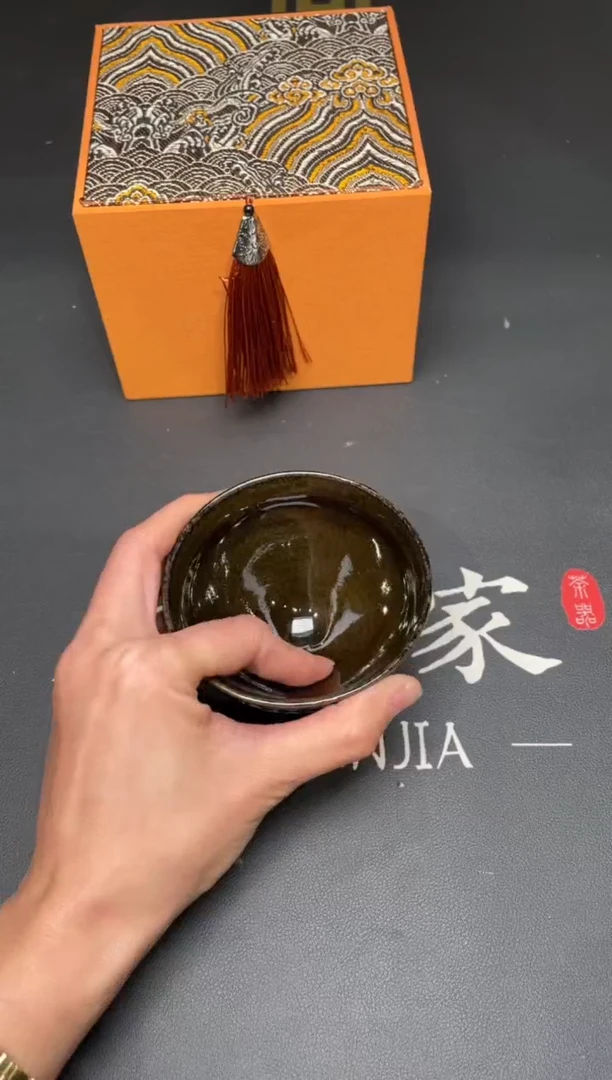 茶盏85@@建窑建盏主人杯（外仓）