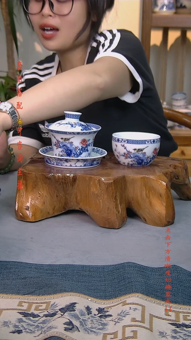 简装家用款2件套 白瓷陶瓷茶具