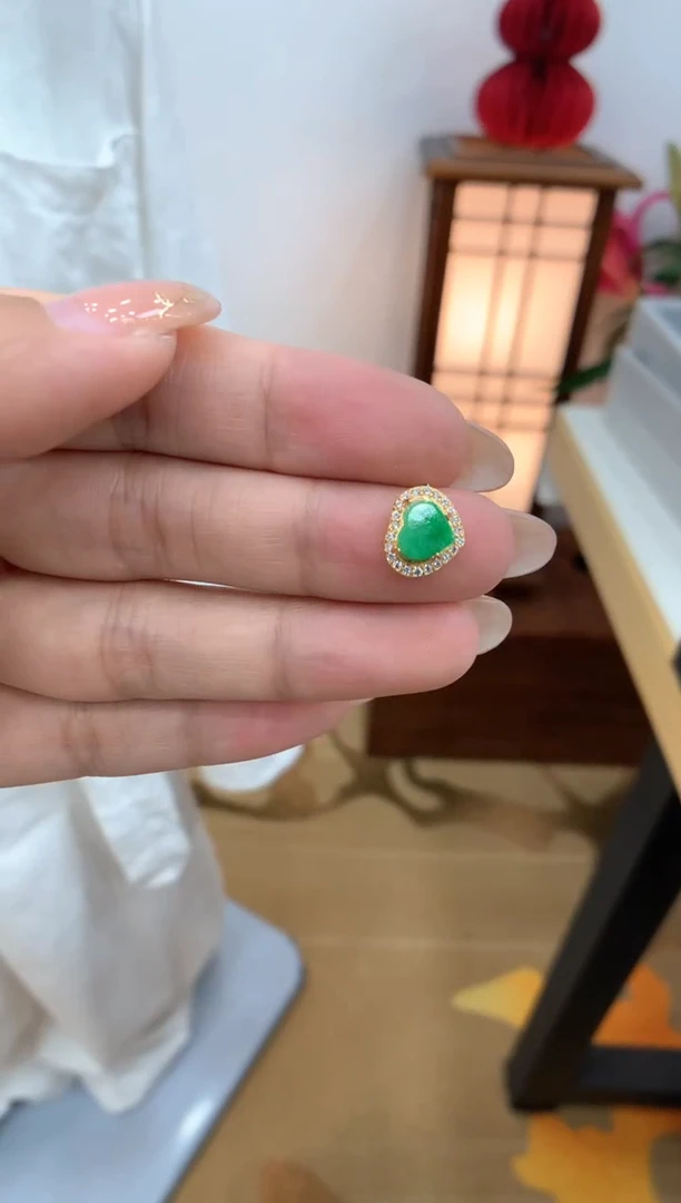 【闪购商品】翡翠挂件银S925镶嵌挂件