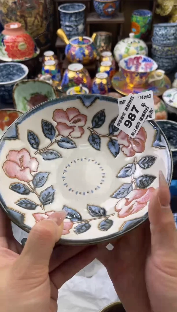 【闪购商品】瓷片987号六六瓷工艺品瓷器