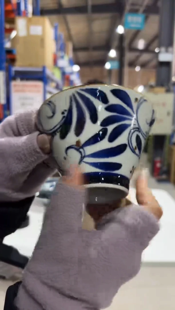 玻璃纸karakusa 568碗 青