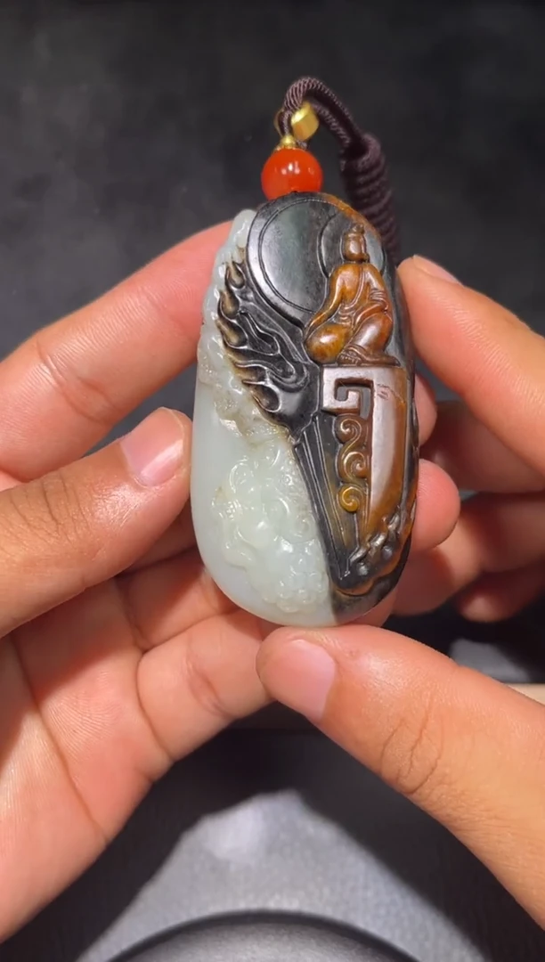 未镶嵌和田玉挂件YL-LL-10.30-25