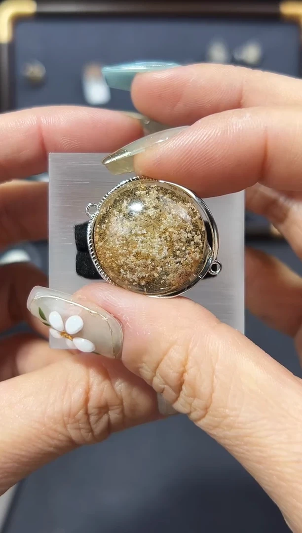 【闪购商品】水晶双耳银S925镶嵌发一（34）