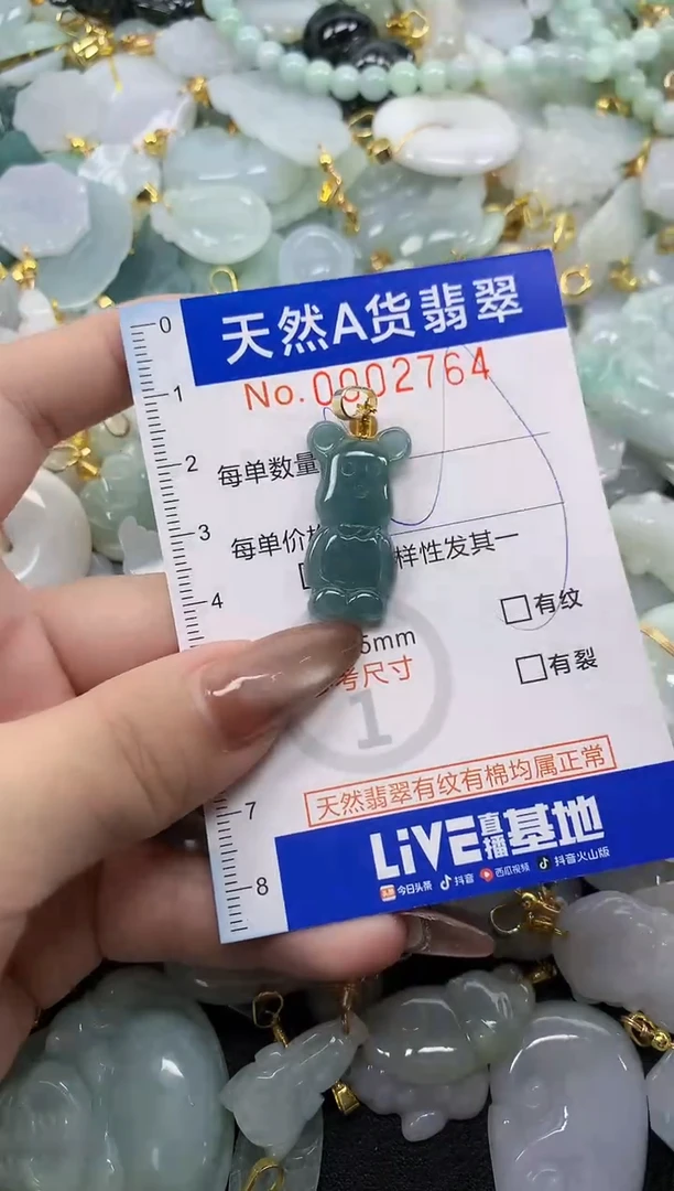 翡翠未镶嵌颈饰天然A货翡翠