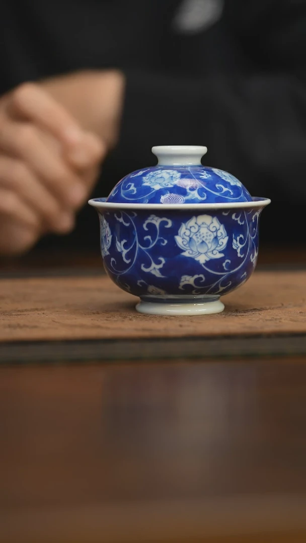 【闪购商品】杯柴窑青花破价福利