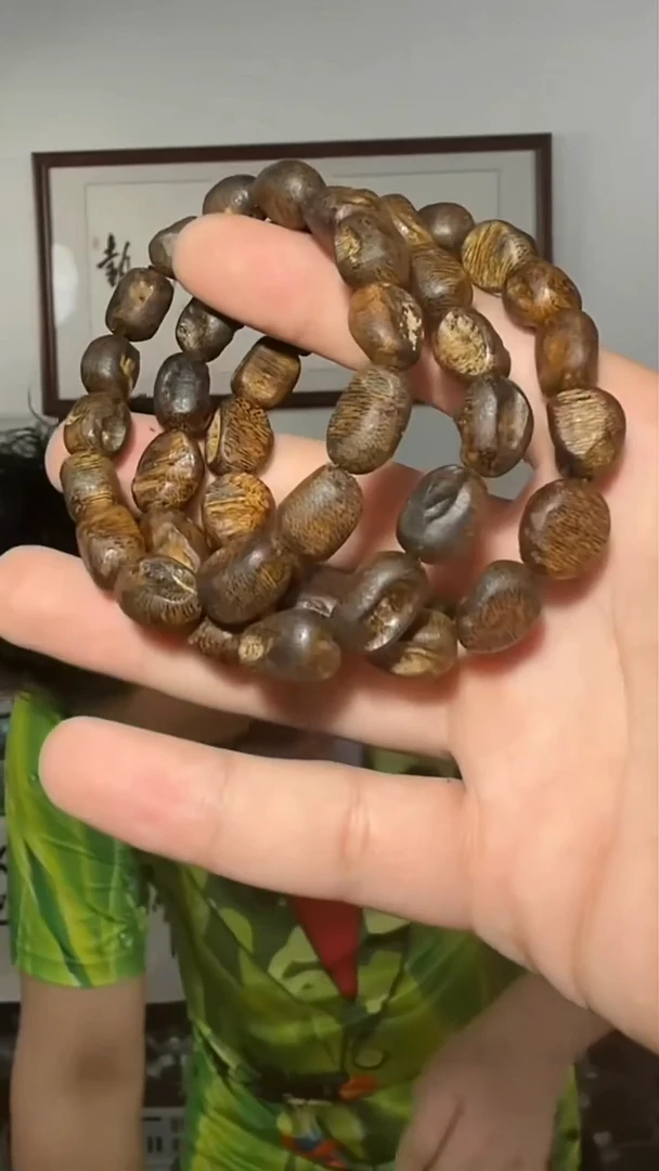 沉香手串10号单圈多样性发一