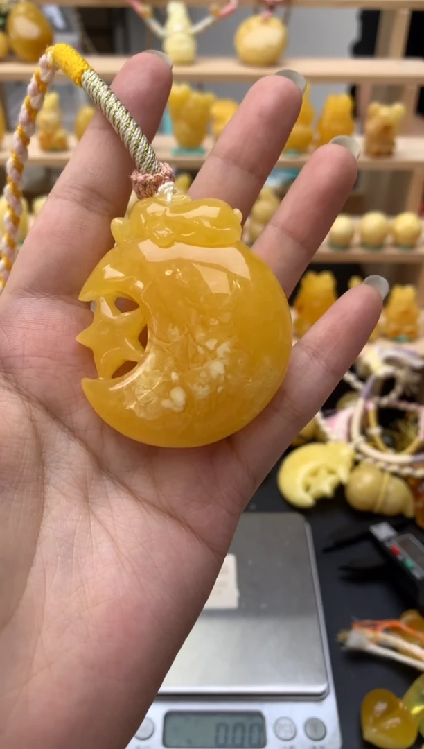 琥珀未镶嵌珠宝奇石129琥珀蜜蜡微瑕