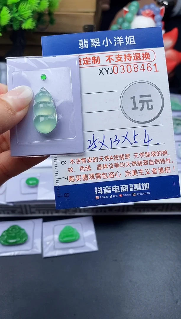 未镶嵌定制翡翠燕*毛货商品 不退换/ 8461