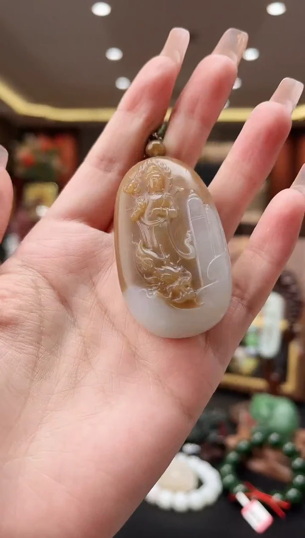 颈饰未镶嵌和田玉jsyb