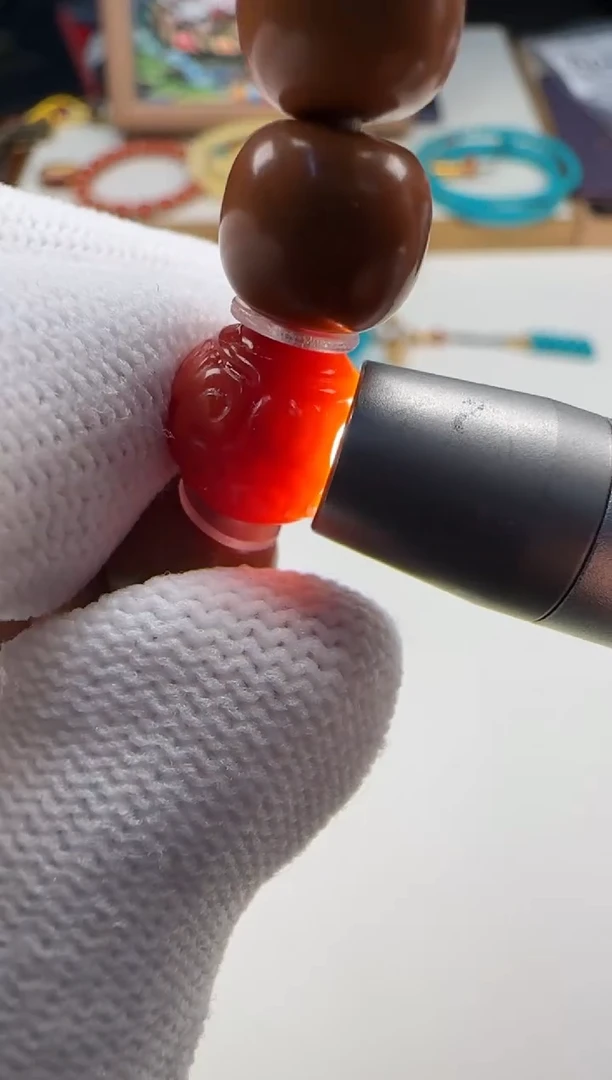 未镶嵌核桃手串花**～手串手串