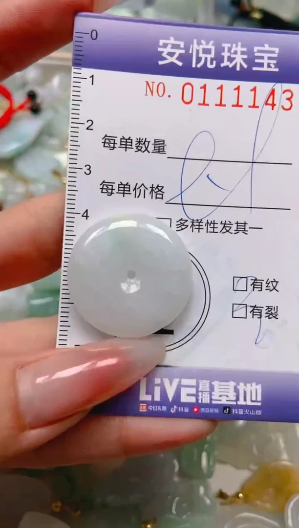 【闪购商品】翡翠颈饰未镶嵌闪购0111143