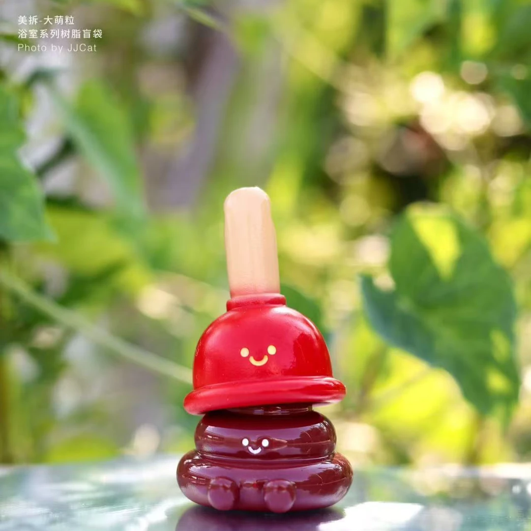 【美拆萌粒-浴室系列】壳桃果正版盲盒手办可爱礼品礼物PVC设计款
