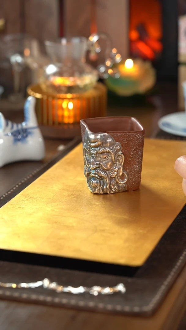 【闪购商品】[刷刷专属]达摩-鎏银杯