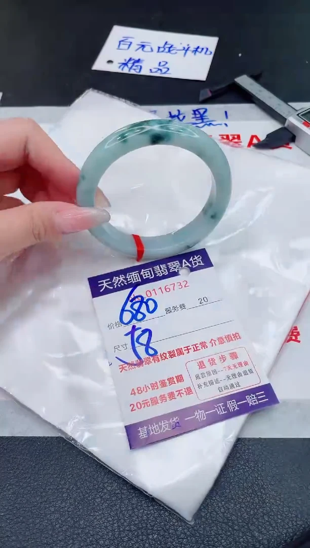 未镶嵌手镯翡翠680.00