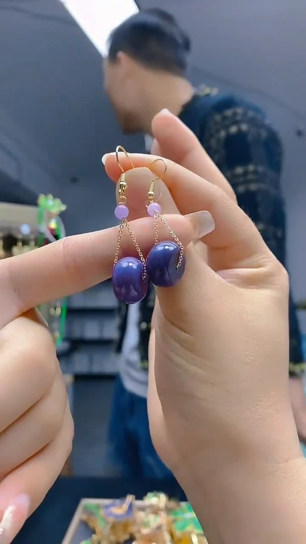【闪购商品】玛瑙/玉髓耳饰合金11玛瑙耳饰