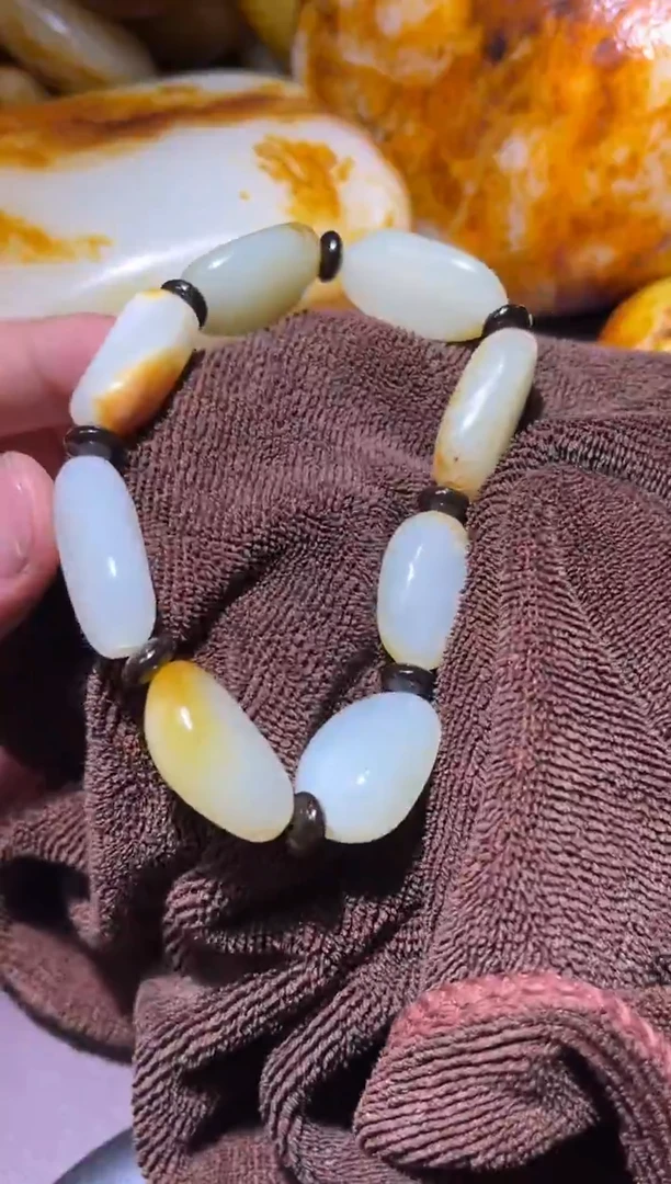 和田玉（子料）未镶嵌颈饰YL-WW-5.13-2多样性发货