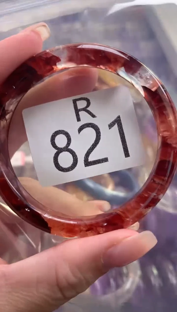 水晶珠宝半成品未镶嵌水晶手镯821-52