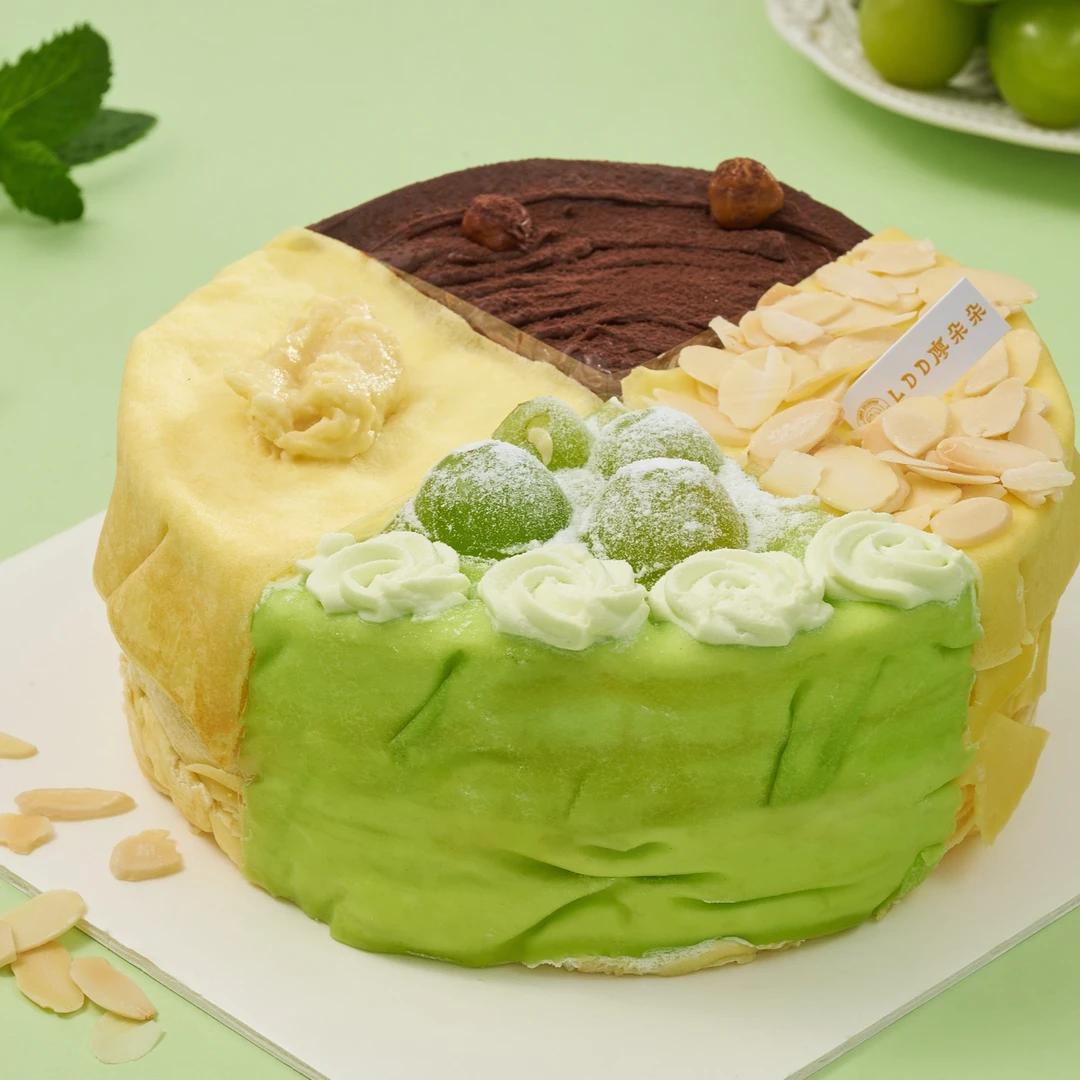 晴王四拼千层蛋糕（6英寸）【好东西】