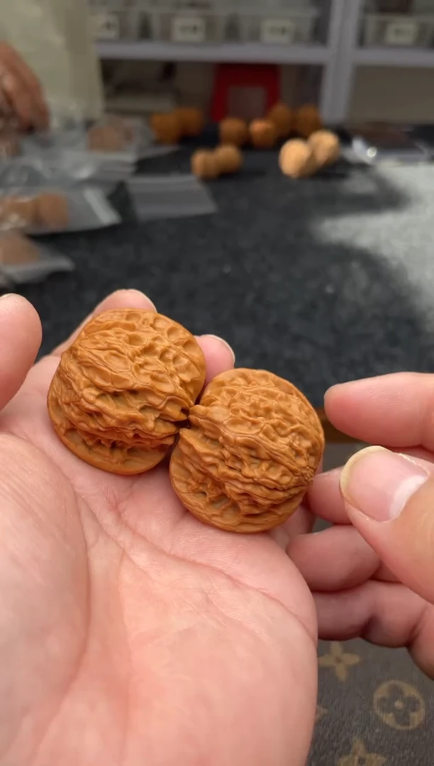 把件文玩核桃B 107号 39尺磨盘