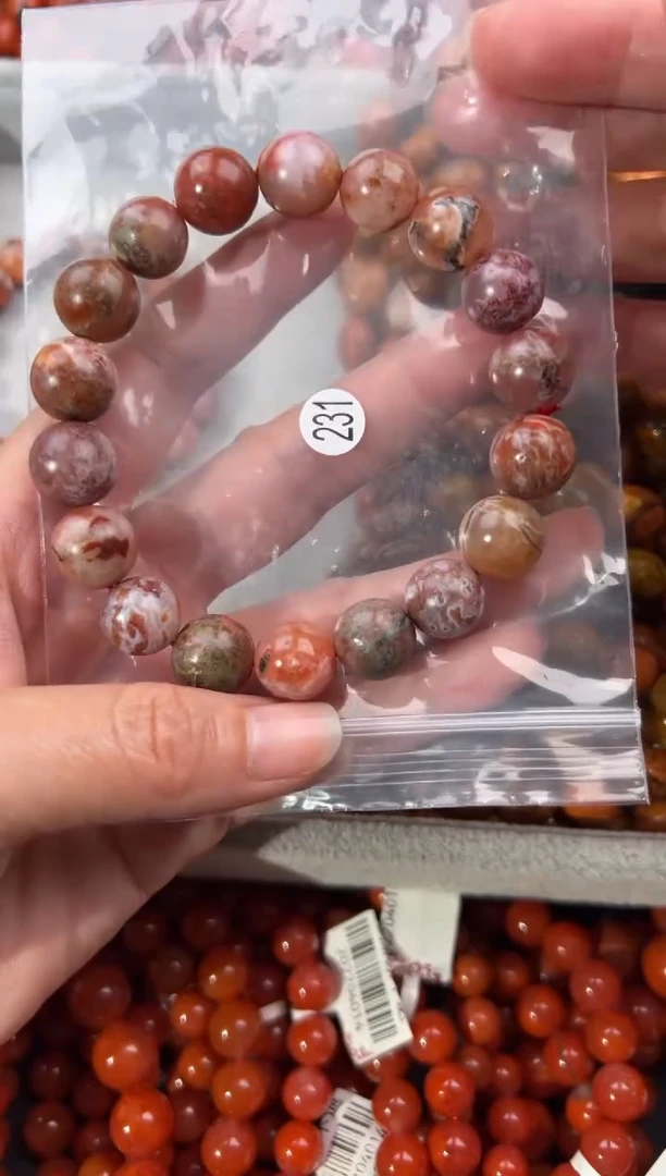 未镶嵌手串南红玛瑙12+