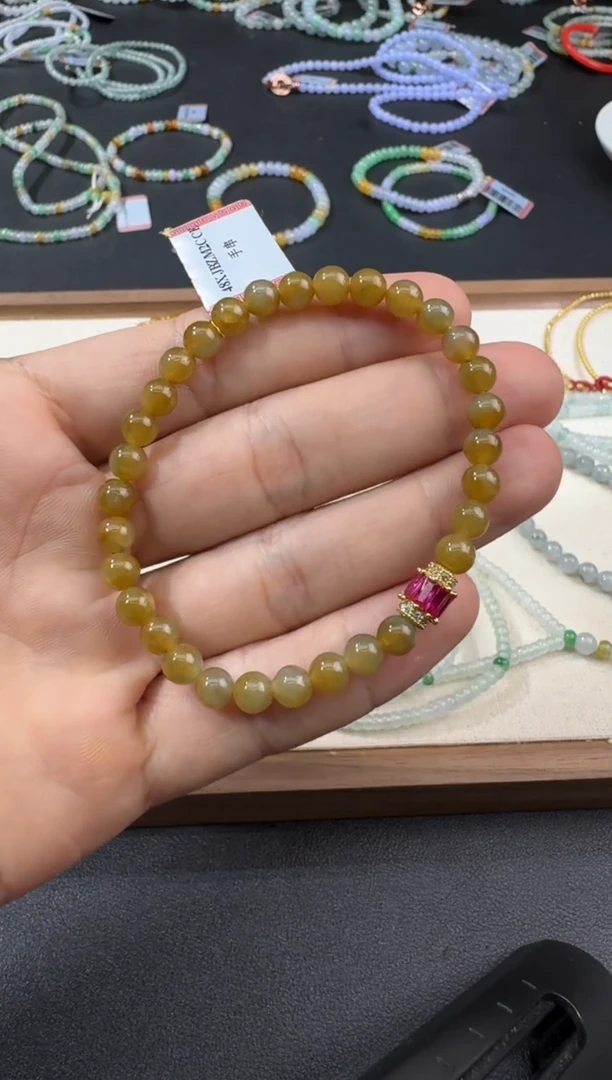 未镶嵌手串翡翠翠 S0528-S1680-124