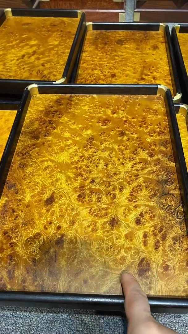 香樟木木雕款冷*大茶盘一个