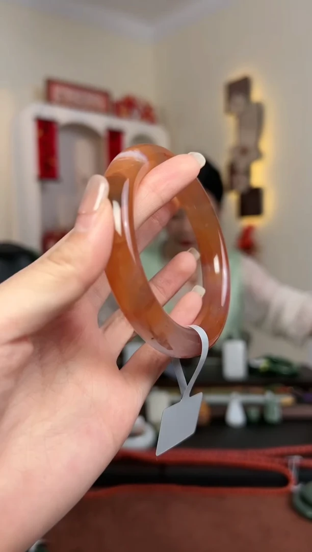 【闪购商品】南红玛瑙手镯未镶嵌S23- 59mm