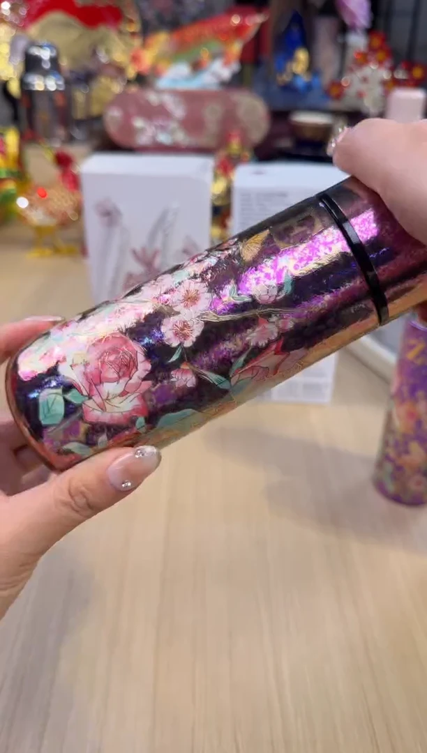 166造闵集 纯钛小蛮腰Pro版260ml（紫色玫瑰庄园）