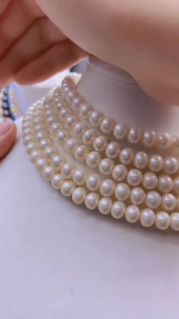 淡水珍珠未镶嵌颈饰1