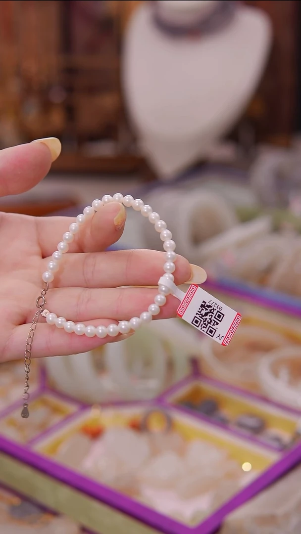 未镶嵌手串淡水珍珠手串