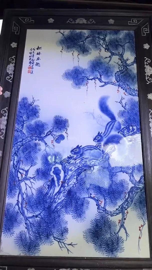 【闪购商品】瓷片612F现代工艺品一个