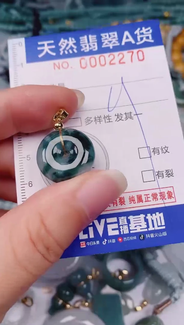 颈饰未镶嵌翡翠00002270