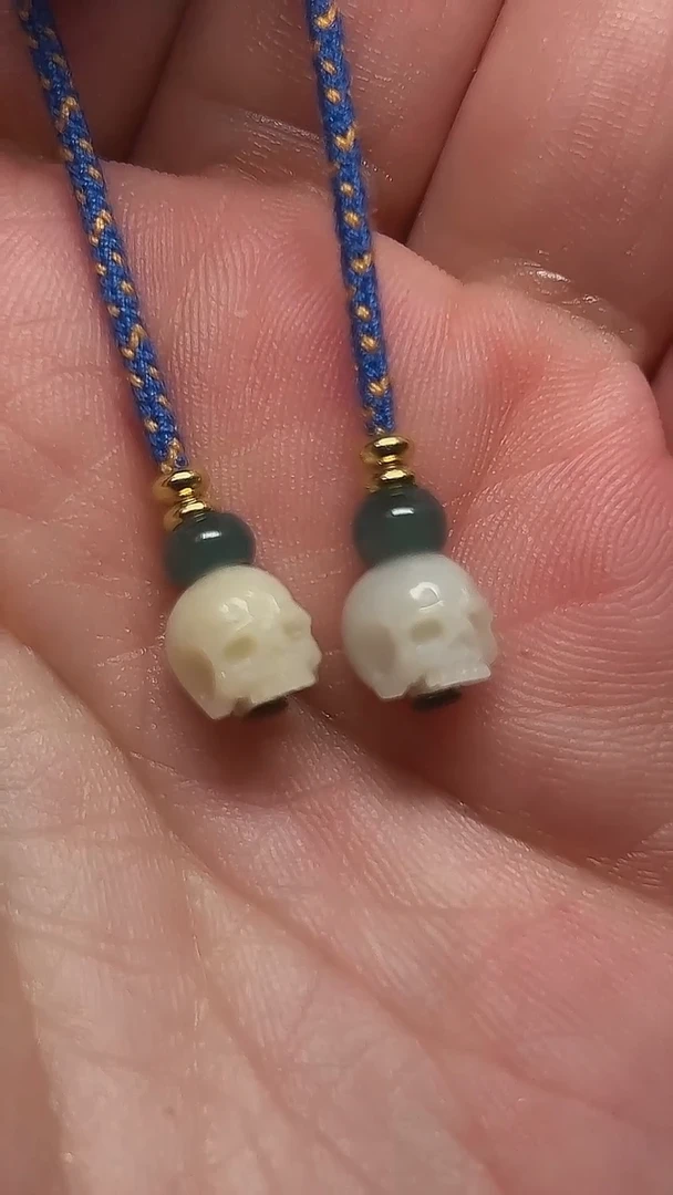 驼骨手串/手链半鄂骷髅弟子珠