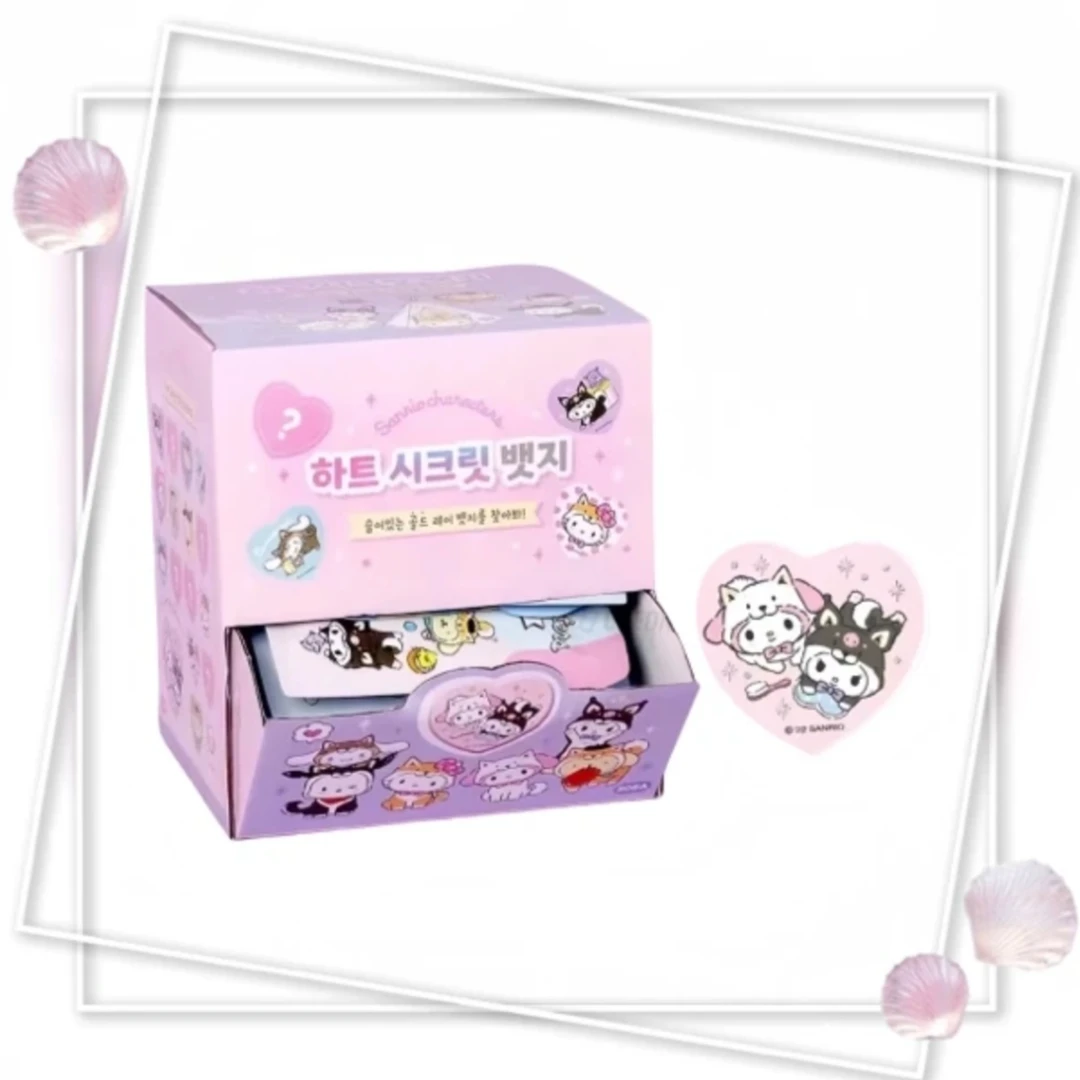 【Sanrio】三利鸥爱心系列吧唧徽章